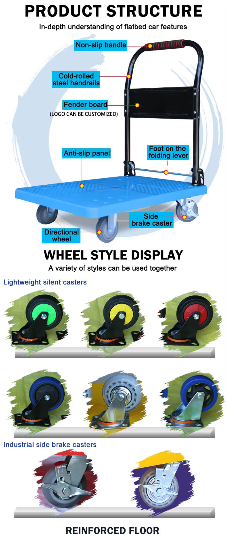 Transport Platform Hand Trolley