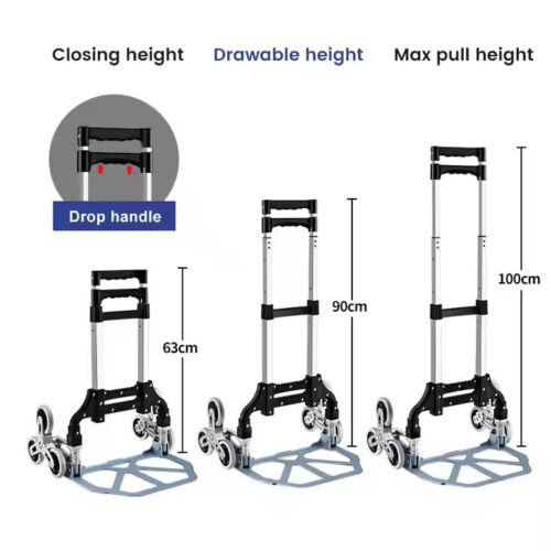 Aluminum Folding Hand Truck Trolley