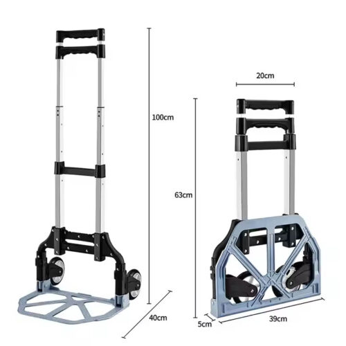 Aluminum Folding Hand Truck Trolley